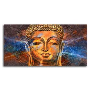 Premium Wall Painting of Peaceful Lord Buddha