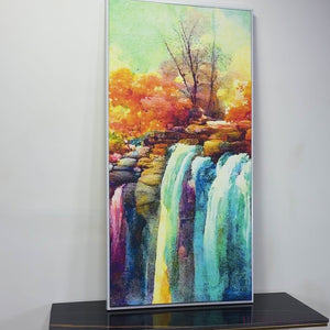 Beautiful Landscape Waterfall Scenery Canvas Wall Painting