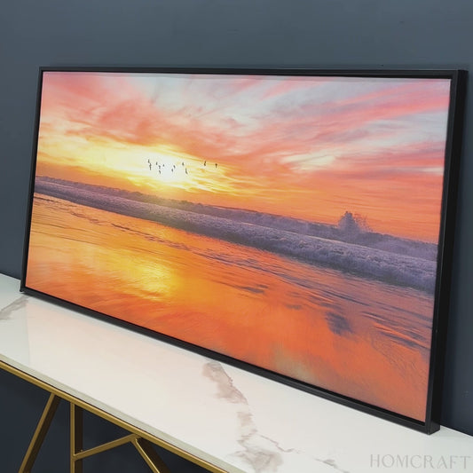 Canvas Wall Painting of Beautiful Sunset