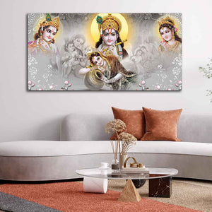 Radha Krishna Premium Wall Painting