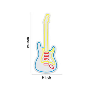 Rock Guitar Neon Sign LED Light