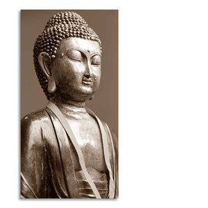 Sculpture of God Buddha Canvas Wall Painting