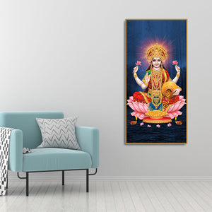 Shree Laxmi Mata Canvas Wall Painting