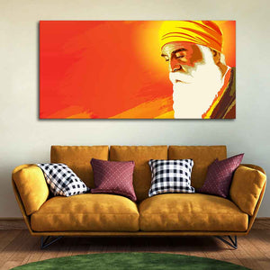 Shri Guru Nanak Dev Premium Wall Painting