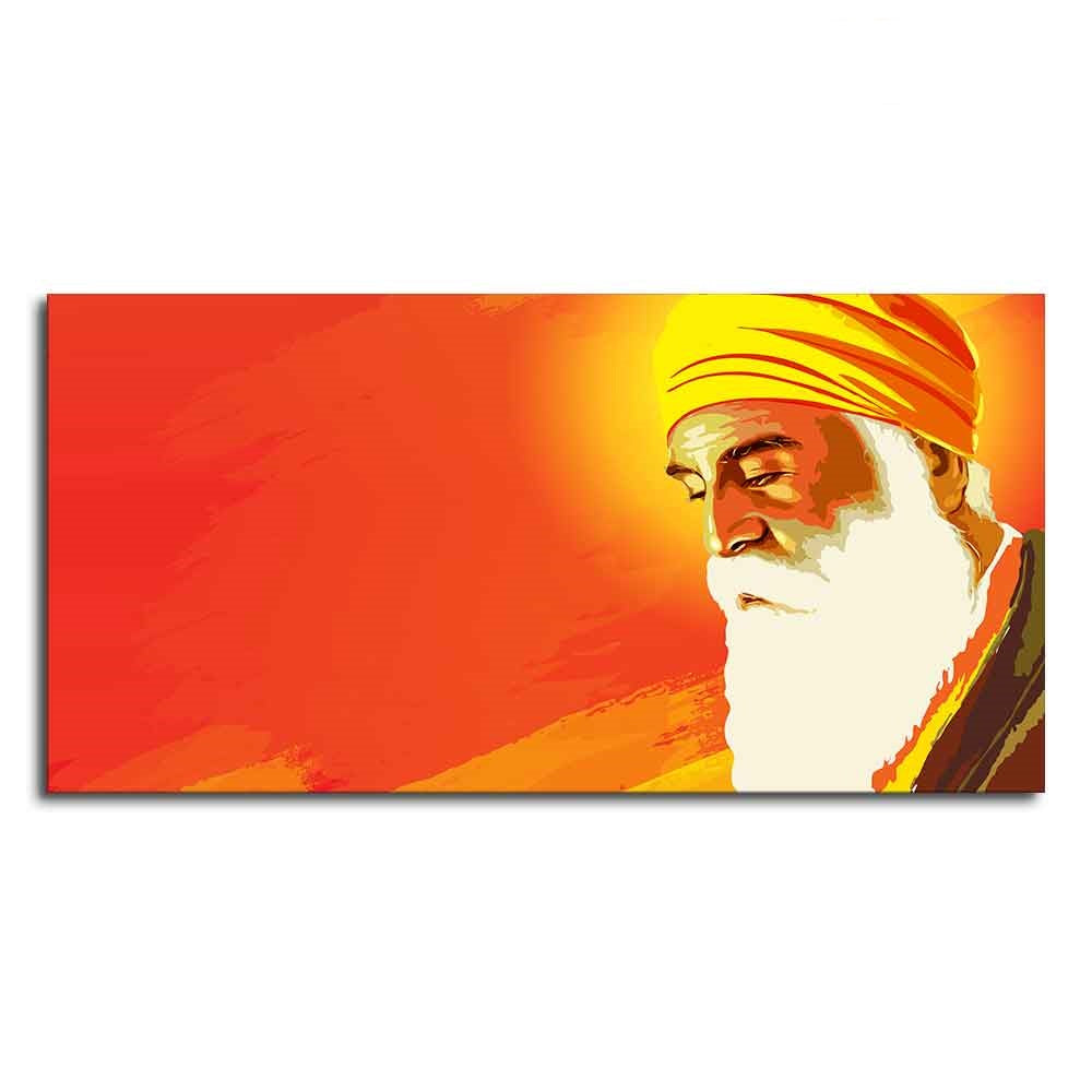 Shri Guru Nanak Dev Premium Wall Painting