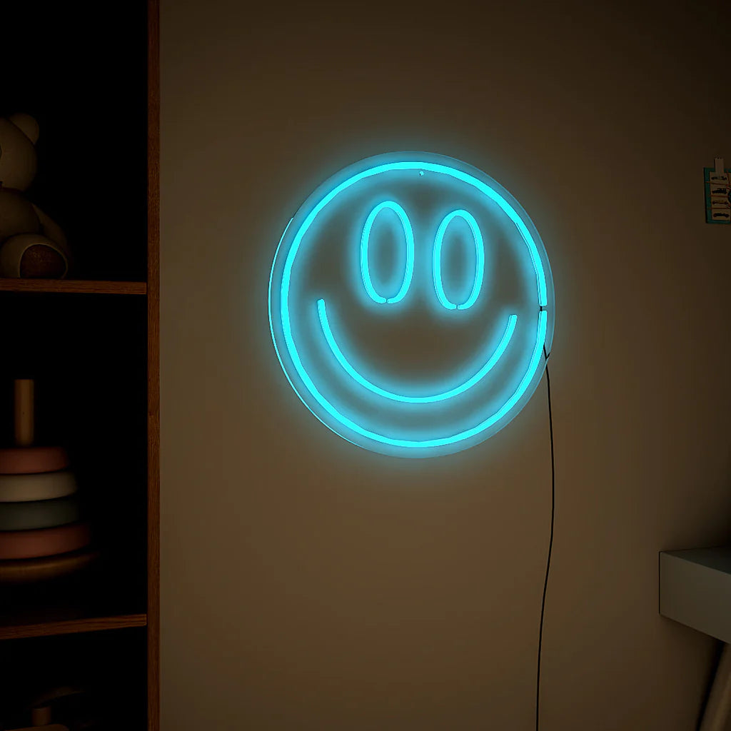 Smiley Face Neon LED Light