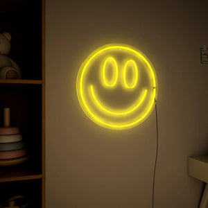 Smiley Face Neon LED Light