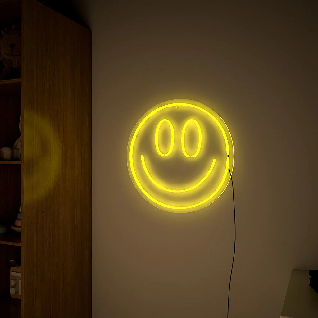 Smiley Face Neon LED Light