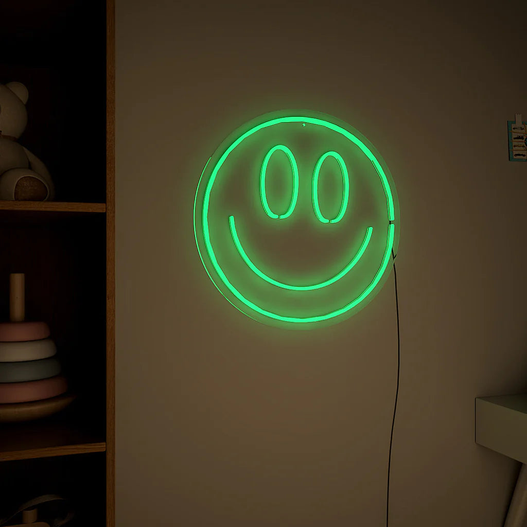 Smiley Face Neon LED Light