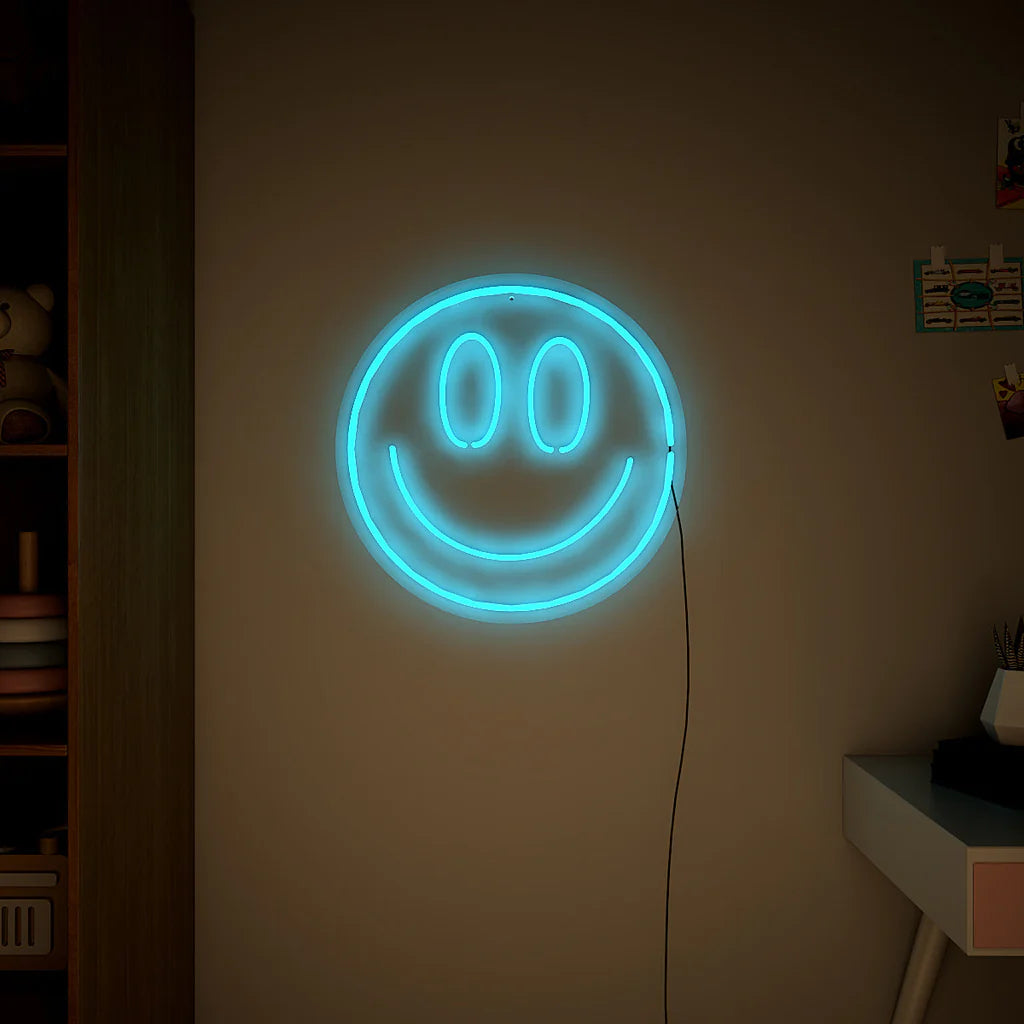 Smiley Face Neon LED Light