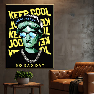 The Boy From The Streat Of New York Cotton Canvas Wall Painting