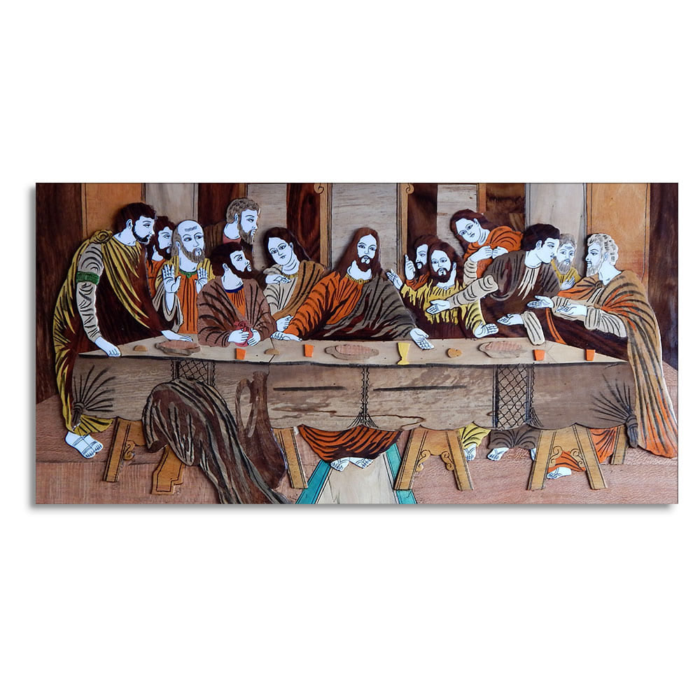 The Last Supper of Christ in Church Canvas Wall Painting