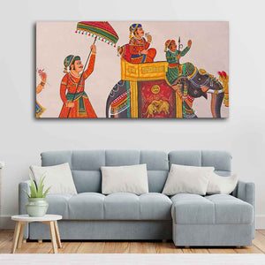 Traditional Indian Miniature Art Wall Painting