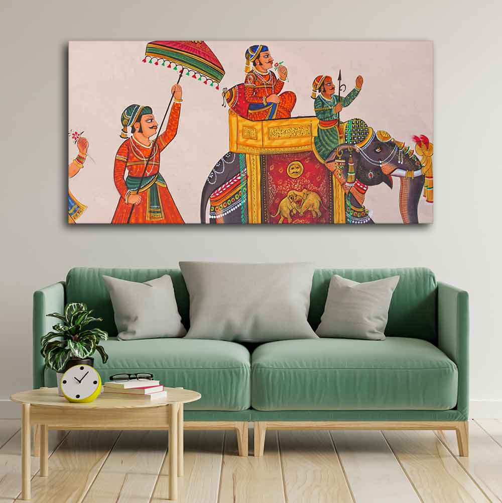 Traditional Indian Miniature Art Wall Painting