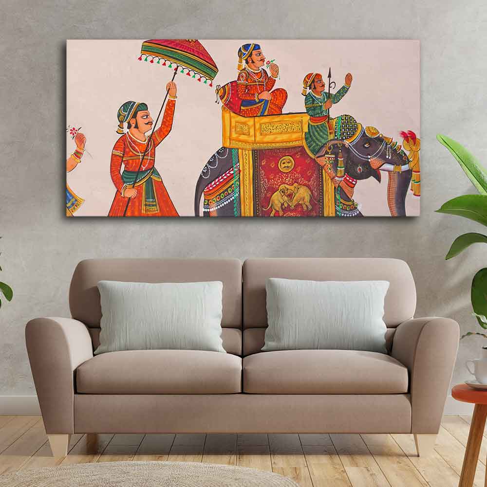 Traditional Indian Miniature Art Wall Painting