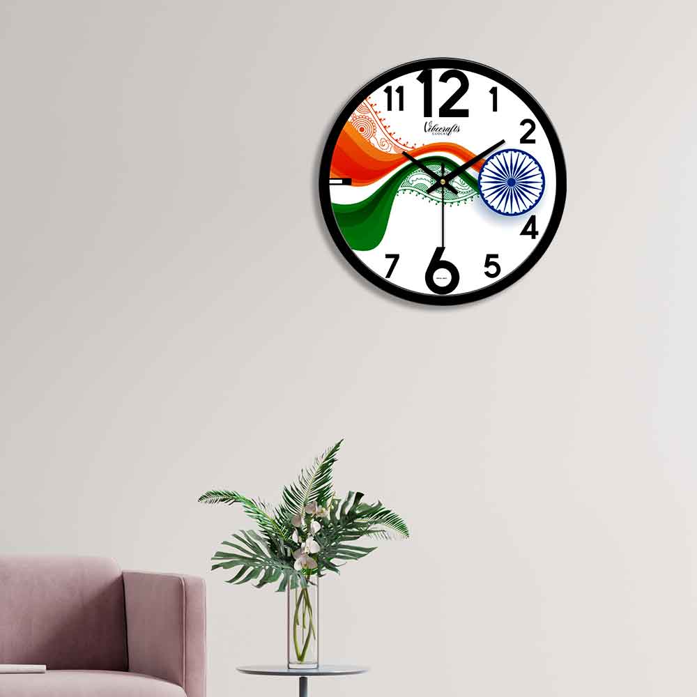 digital clock wall