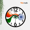 wood wall clock