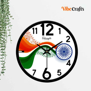 wood wall clock