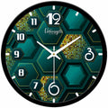 3D Green Wall Clock