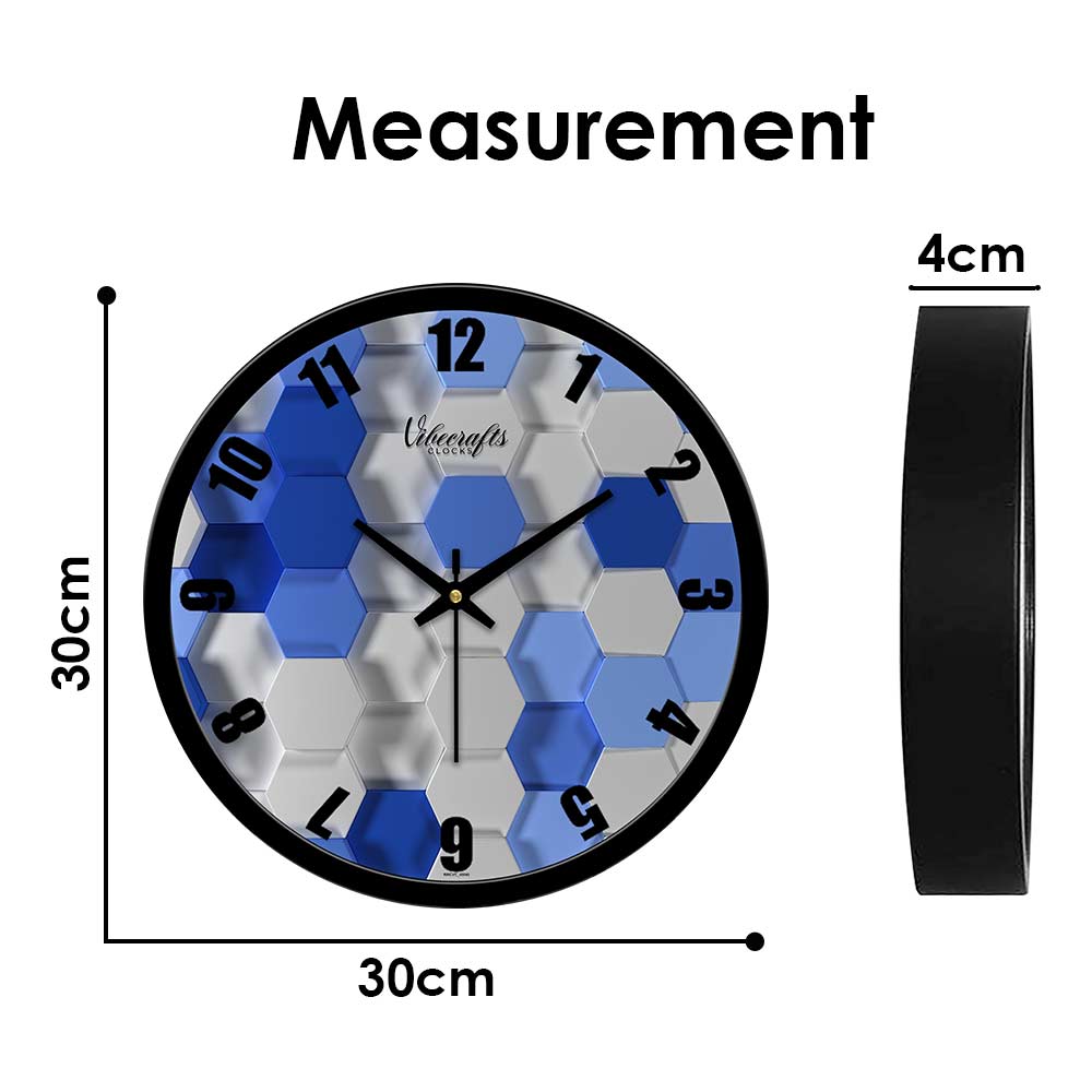 3D Designer Wall Clock