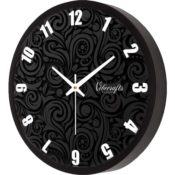 Black Designer Wall Clock