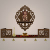 Aesthetic Designer Wall Hanging Wooden Temple