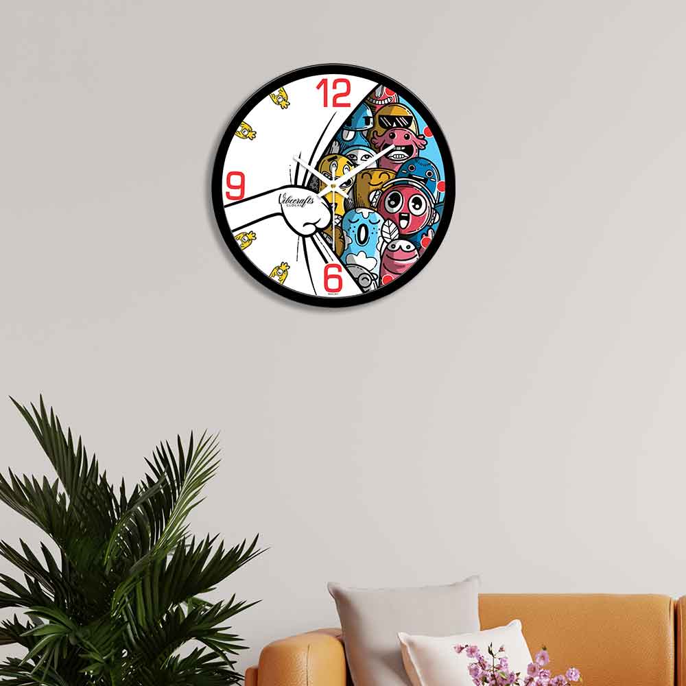 Printed Designer Wall Clock