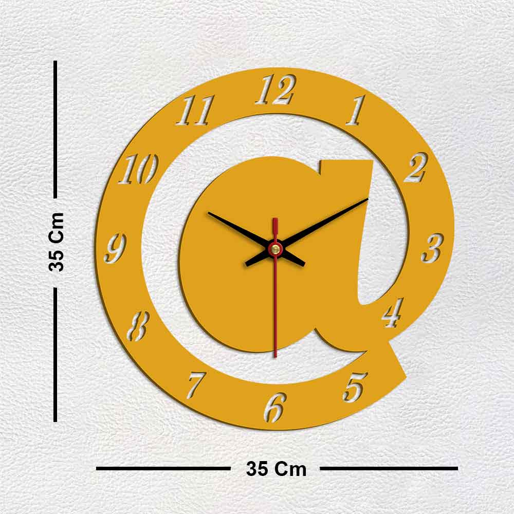 Designer Wooden Wall Clock