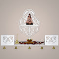 Simple wall mandir designe