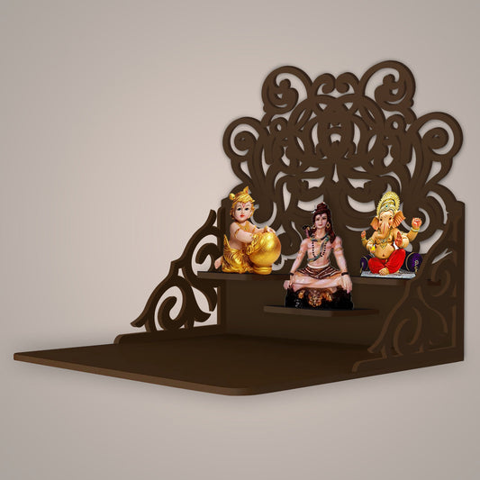 Morden Wall Hanging Mandir Designe