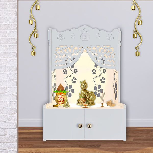 Flower Design Pattern Floor Temple