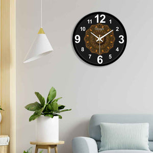 Beautiful Golden Mandala Designer Wall Clock