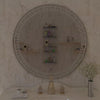  Greek Key Motif LED Bathroom Mirror