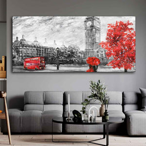 Beautiful London City Canvas Wall Painting