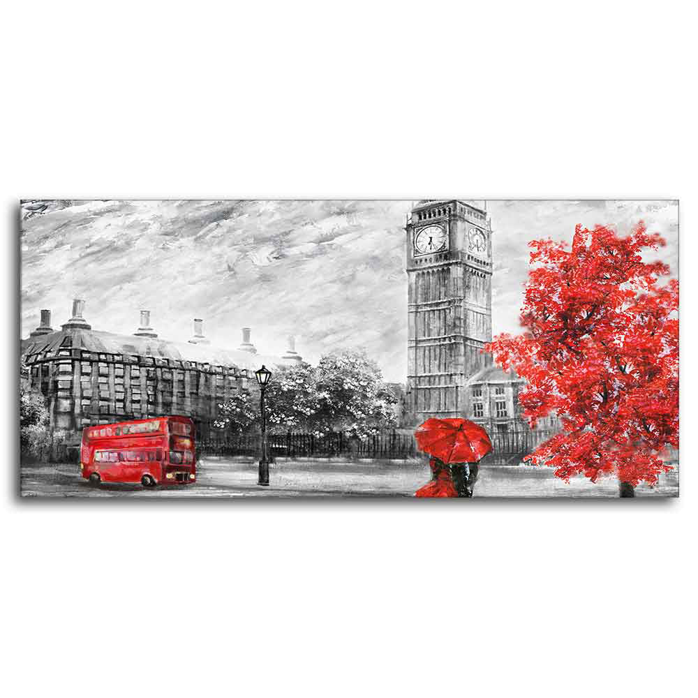 Beautiful London City Canvas Wall Painting