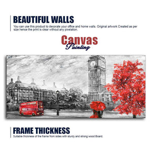 Beautiful London City Canvas Wall Painting