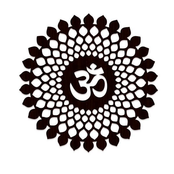 Beautiful OM Mandala Backlit Wall Hanging