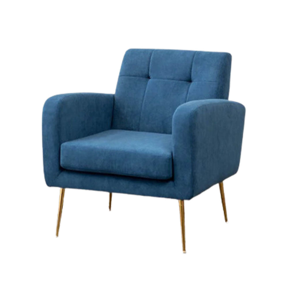 Blue Luxurious Sofa Lounge Chair