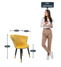 Bright Yellow Accent Chair