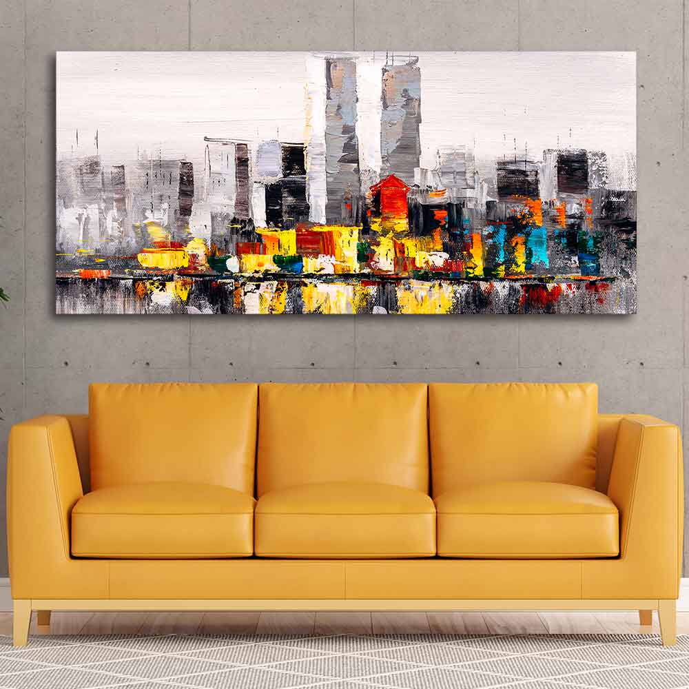 Canvas Wall Painting of A New York City Skyline