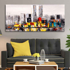 Canvas Wall Painting of A New York City Skyline