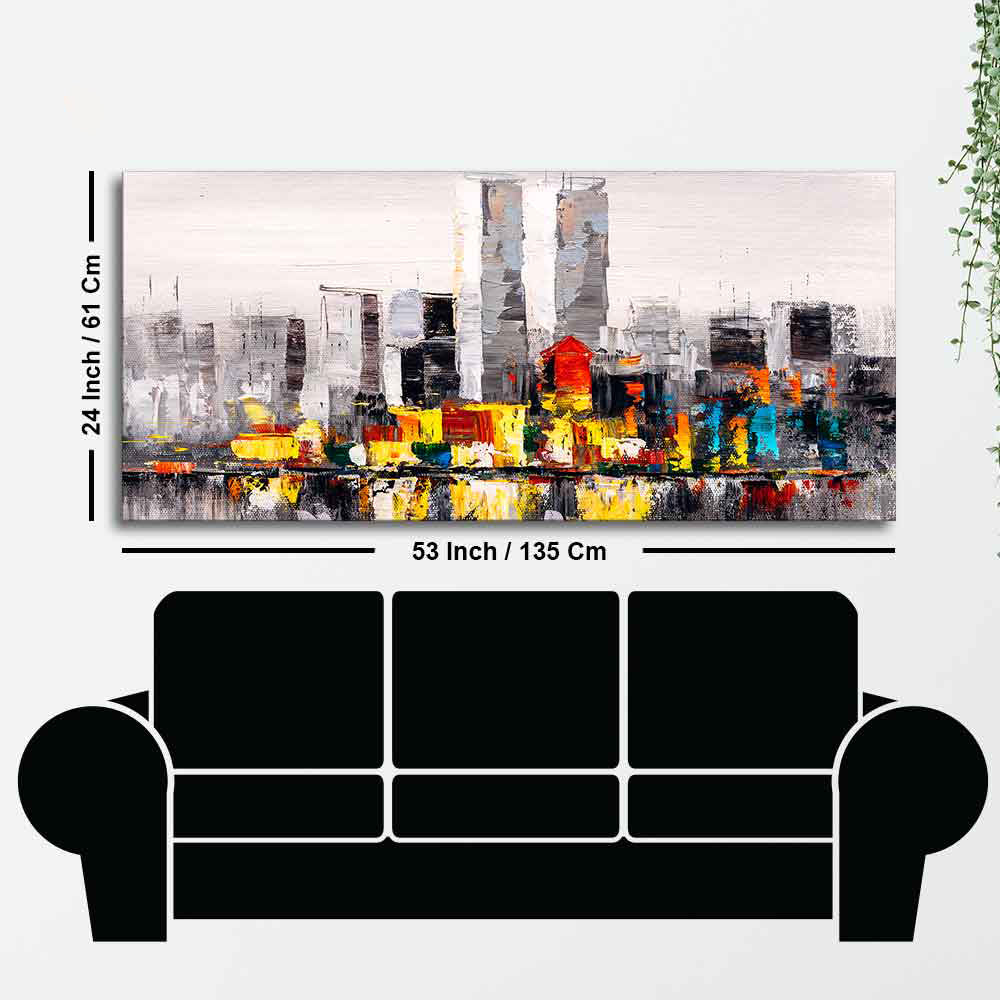 Canvas Wall Painting of A New York City Skyline