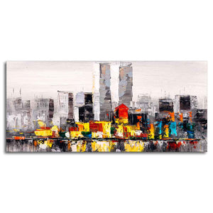 Canvas Wall Painting of A New York City Skyline