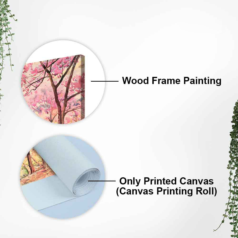 Cherry Blossom Tree Canvas wall Painting