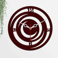 Unique Wooden Wall Clock