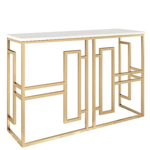 Golden Classic Console Table 