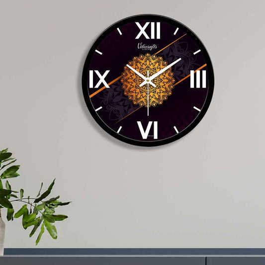 Flower Designer Wall Clock