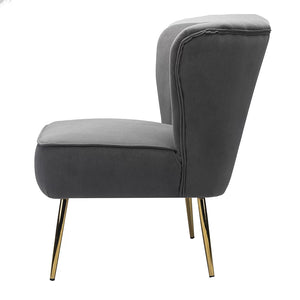 Velvet Accent Chair