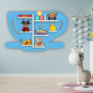 LED Light Wall Shelf for Kids