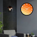 Wooden Texture Wall Clock